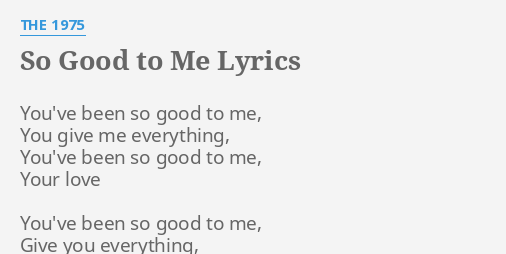 what a friend you have been so good to me lyrics