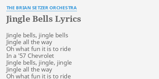 Jingle Bells Bad Version Lyrics