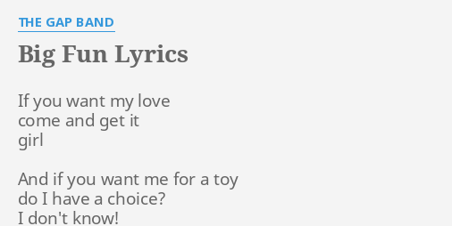 Gap Band Burn Rubber Lyrics Musixmatch