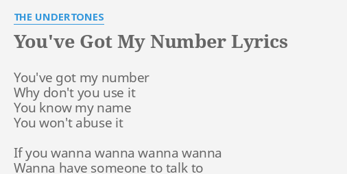 5456 was my number lyrics