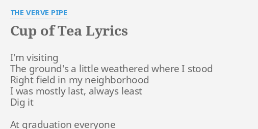 decent cup of tea lyrics