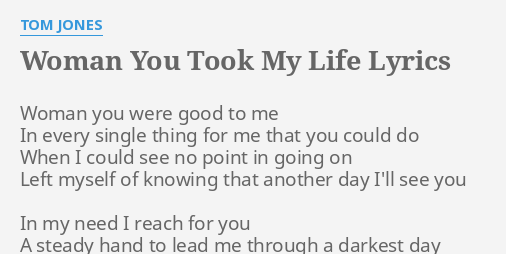 Lyric writing help yourself tom jones