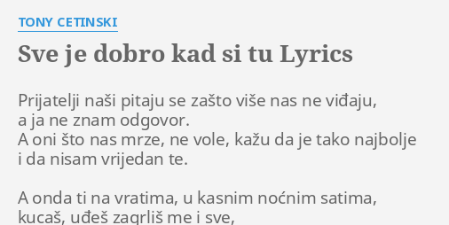 Cetinski mjesecar lyrics pjesme toni tekst Toni Cetinski