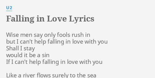 Lovely I Was Only Falling In Love Lyrics - family quotes