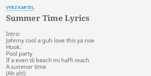年のベスト Pon De Beach 歌詞