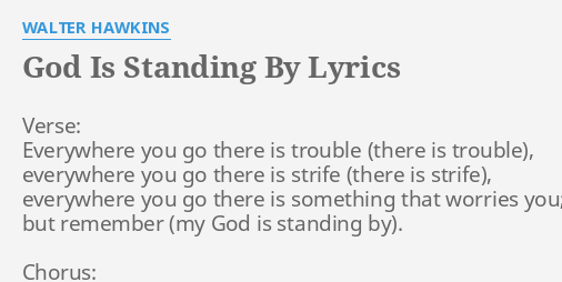 God Is Everywhere Lyrics