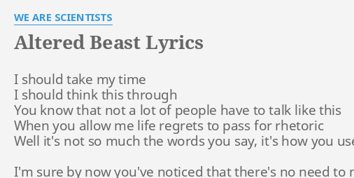 Altered images thinking about you lyrics — photo 2