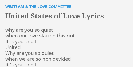 United states of love