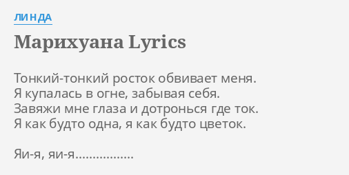 Марихуана текст песни сочи спайс отель